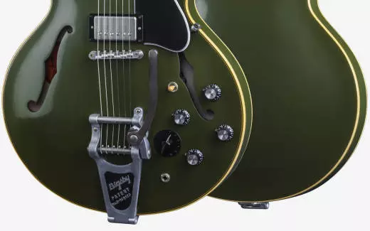 2016 Ltd Edition \'64 ES-345 Vos w/Bigsby - Olive Green