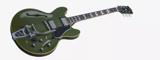 2016 Ltd Edition \'64 ES-345 Vos w/Bigsby - Olive Green