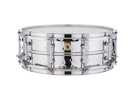 Ludwig Drums - Supraphonic Hammered Shell Snare Drum with Tube Lugs - 14x5