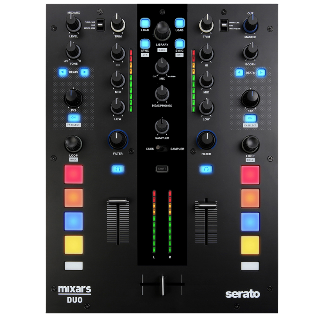 DUO 2-Channel Battle Mixer for Serato with Loop FX
