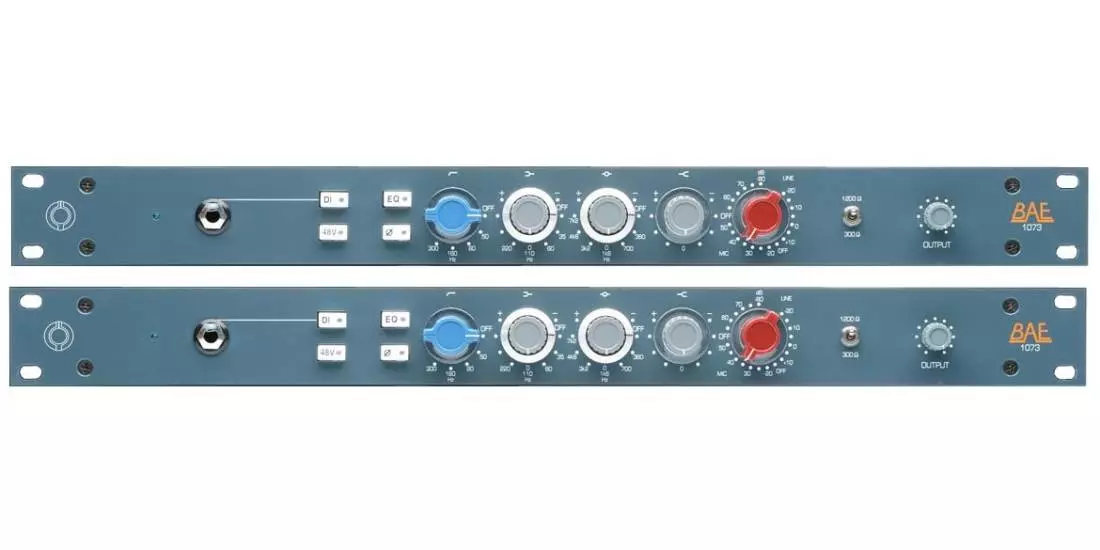 1073 Rack Pair - Single Channel Mic Pre with Power Supply