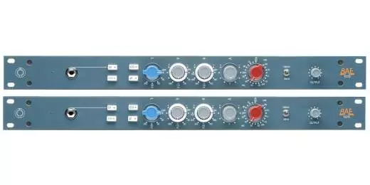 BAE Audio - 1073 Rack Pair - Single Channel Mic Pre with Power Supply