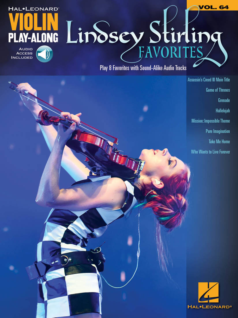 Lindsey Stirling Favorites: Violin Play-Along Volume 64 - Book/Audio Online