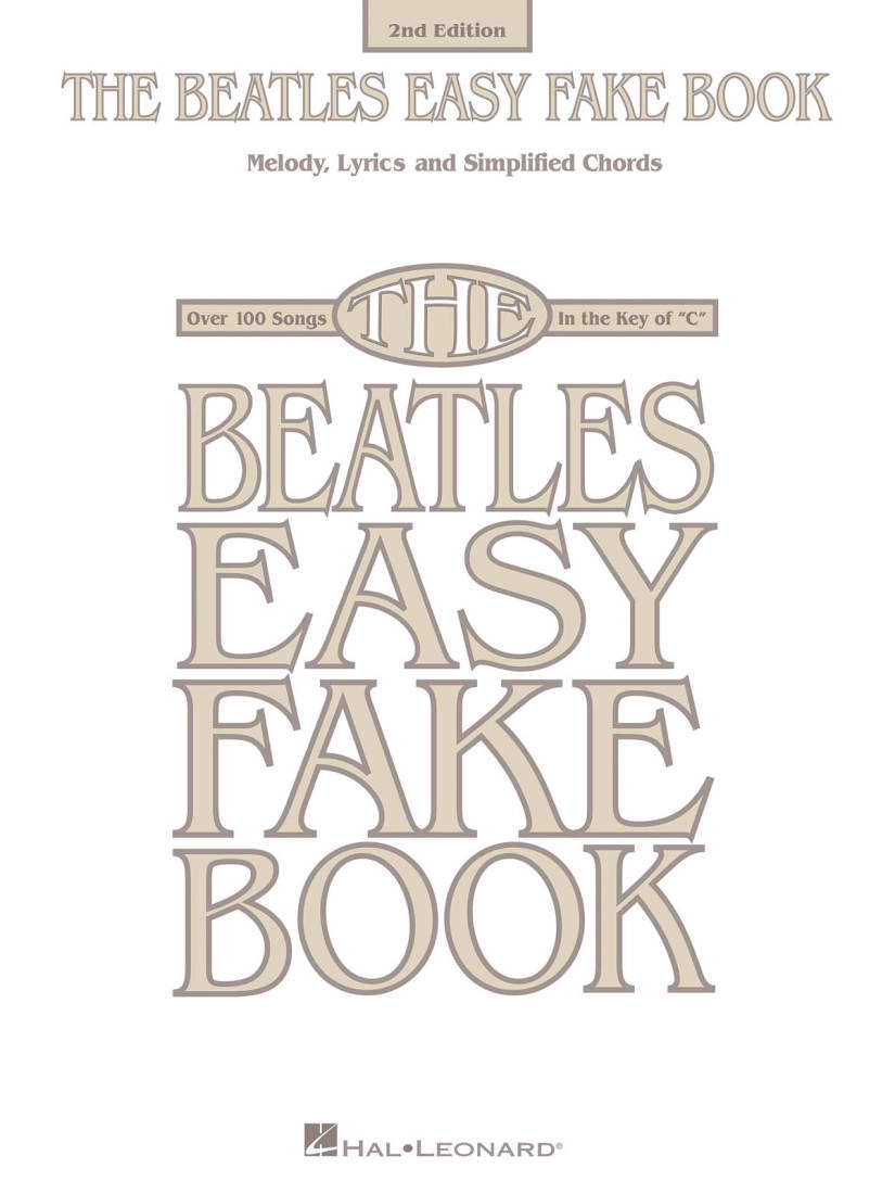 The Beatles Easy Fake Book - 2nd Edition - Book