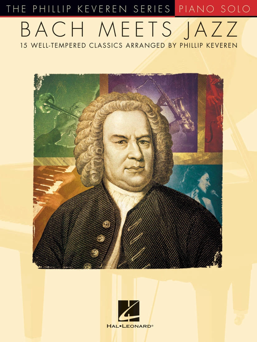 Bach Meets Jazz - Keveren/Bach - Piano - Book