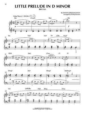 Bach Meets Jazz - Keveren/Bach - Piano - Book