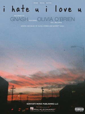 Hal Leonard - I Hate U, I Love U - OBrien/Nash - Piano/Vocal/Guitar - Sheet Music