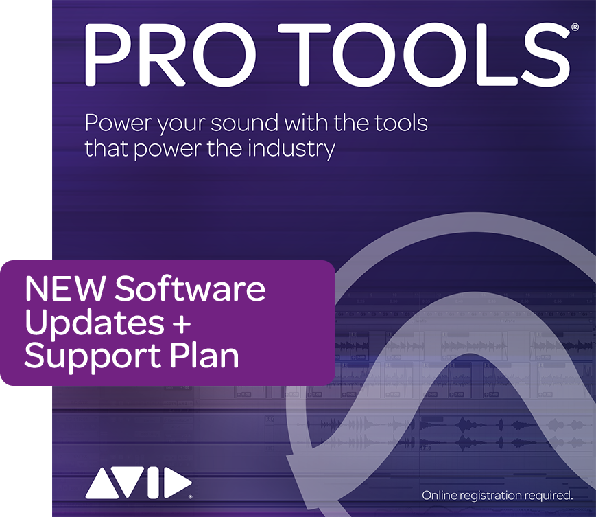 Pro Tools 1-Year NEW Software Updates and Support Plan