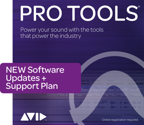 Pro Tools 1-Year NEW Software Updates and Support Plan