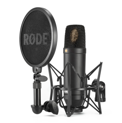 RODE - NT1 Cardioid Condenser Microphone with SM6 Shock Mount