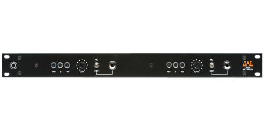 312A Dual - 2 Channel Mic Preamp with Power Supply