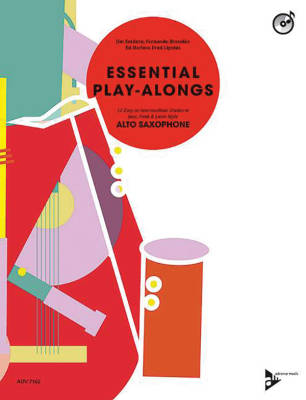 Essential Play-Alongs: 12 Easy to Intermediate Etudes in Jazz, Funk & Latin Style - Brandao /Harlow /Lipsius /Snidero - Alto Saxophone - Book/CD