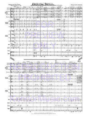 American Patrol - Meacham/Dedrick - Jazz Ensemble - Gr. Easy