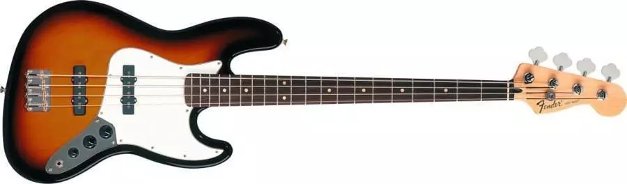 Standard Jazz Bass - Rosewood Neck in Sunburst