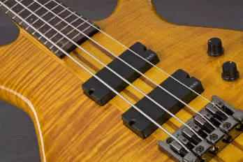 SRT800DX Neck-thru Bass - Amber