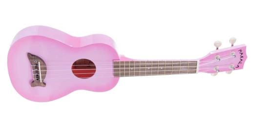 Dolphin Soprano Ukulele - Pink Burst