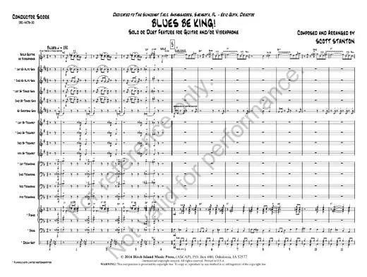 Blues Be King! - Stanton - Jazz Ensemble - Gr. 3