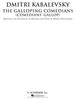 G. Schirmer Inc. - The Galloping Comedians (Comedians Gallop) - Kabalevsky/Goldenberg - Xylophone or Marimba/Piano