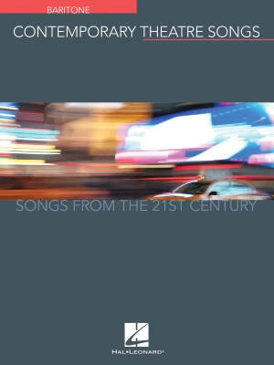 Hal Leonard - Contemporary Theatre Songs: Songs from the 21st Century - Baritone - Book