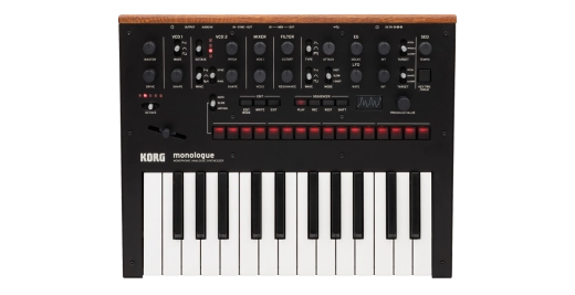 Korg - Monologue Mini Monophonic Analogue Synthesizer - Black