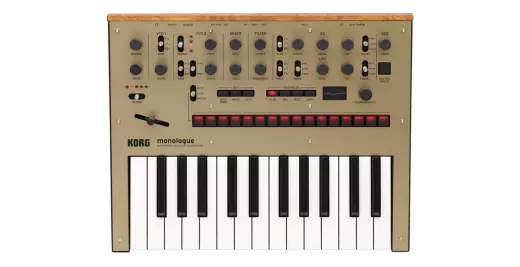 Monologue Mini Monophonic Analogue Synthesizer - Gold