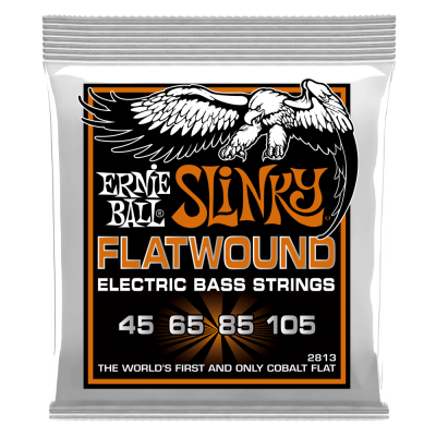 Ernie Ball - Hybrid Slinky Flatwound Bass Strings 45-105