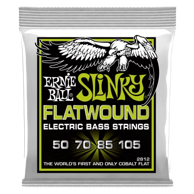 Ernie Ball - Regular Slinky Flatwound Bass Strings 50-105