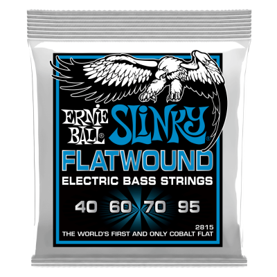 Ernie Ball - Extra Slinky Flatwound Bass Strings 40-95