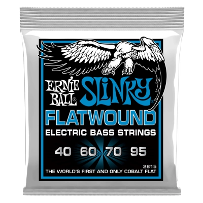 Ernie Ball - Extra Slinky Flatwound Bass Strings 40-95