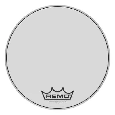 Remo - Ambassador Smooth White Crimplock Bass Drumhead, 18