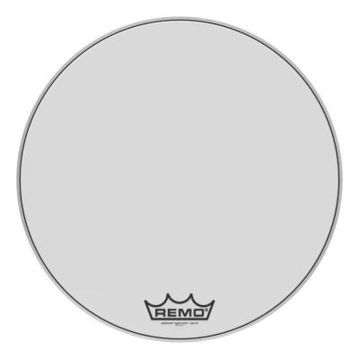 Remo - Ambassador Smooth White Crimplock Bass Drumhead, 26