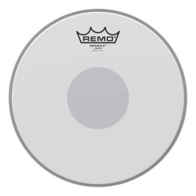 Remo - Emperor X Coated Snare Drumhead - Bottom Black Dot, 10