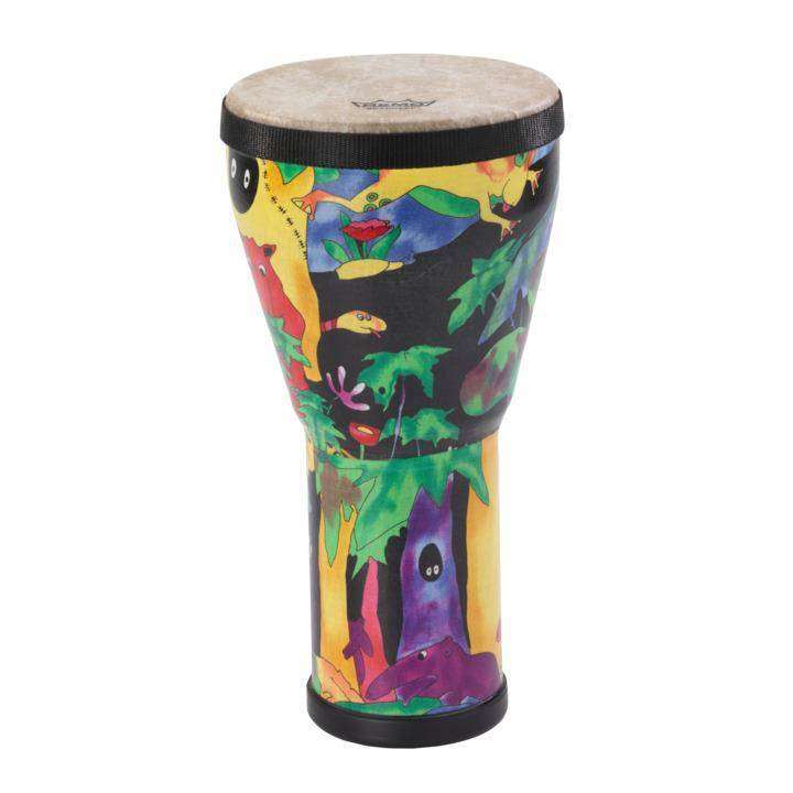 Kids Percussion Doumbek Drum - Fabric Rain Forest, 6\'\'