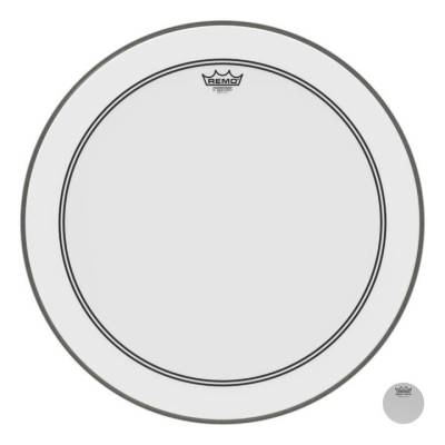 Remo - Powerstroke P3 Smooth White Bass Drumhead, 24