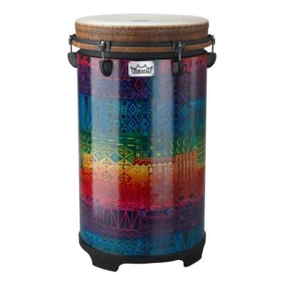 Remo - Valencia 100 Series Tubano Drum - Tunable, Rainbow, 14