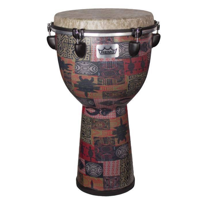 Apex Djembe Drum - Red Kinte, 12\'\'