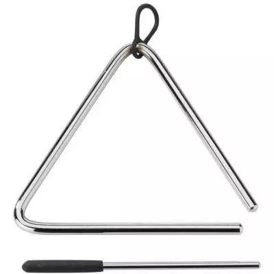 Crown Percussion Triangle - Chrome