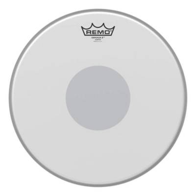 Remo - Emperor X Coated Snare Drumhead - Bottom Black Dot, 13