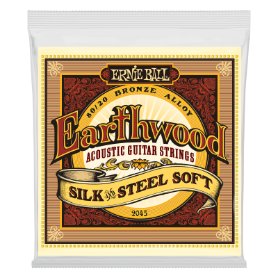 Earthwood Silk & Steel 80/20 Bronze Acoustic Strings 11-52