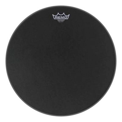 Remo - Ambassador Black Suede Drumhead, 16