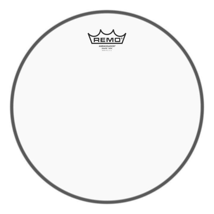 Ambassador Clear Snare Side No Collar Drumhead, 12\'\'
