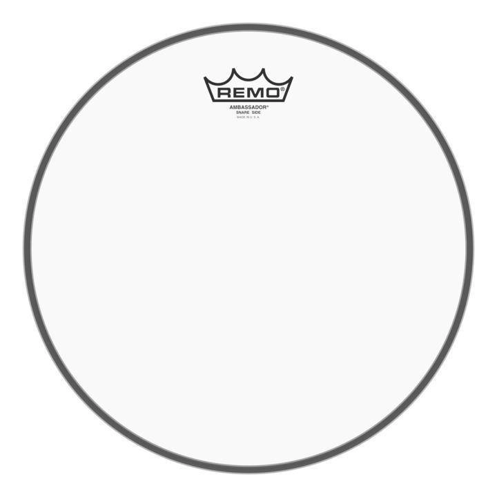 Ambassador Clear Snare Side No Collar Drumhead, 12\'\'