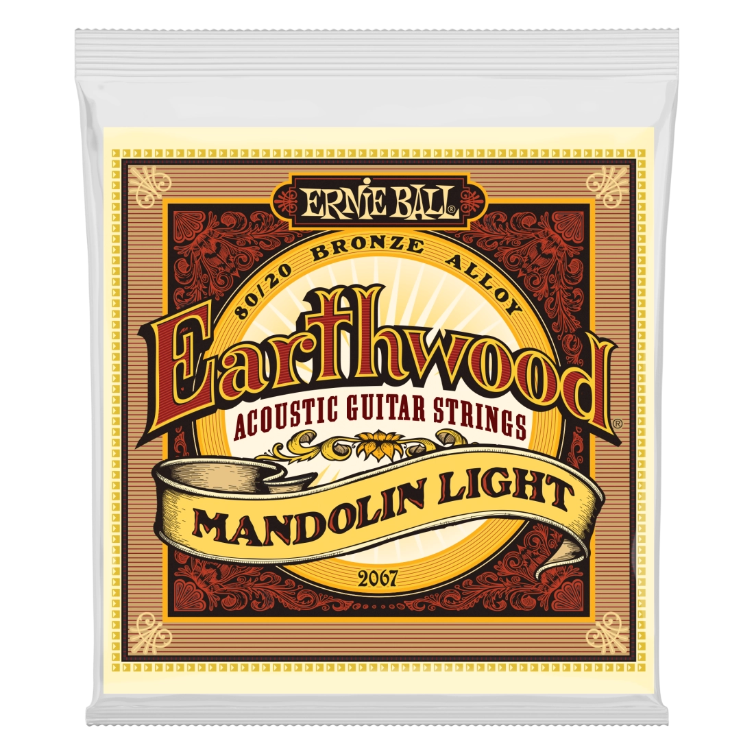 Earthwood Mandolin Light Loop End 80/20 Bronze Strings 9-34