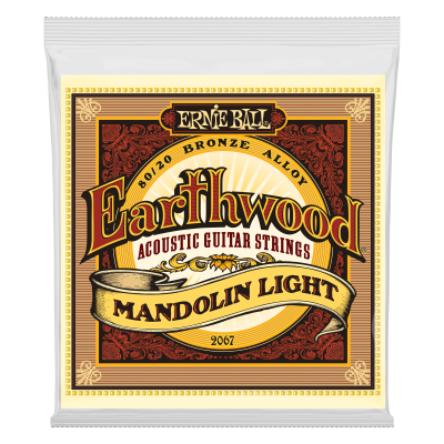 Ernie Ball - Earthwood Mandolin Light Loop End 80/20 Bronze Strings 9-34