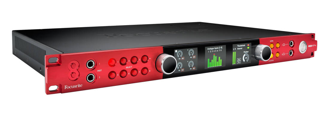 Red 8Pre 64 In/64 Out Thunderbolt Audio Interface