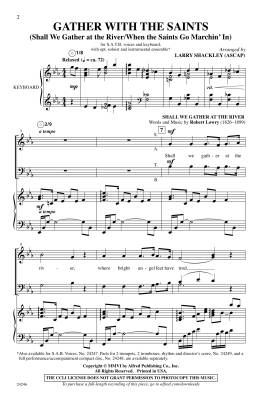 Gather with the Saints - Shackley - SATB