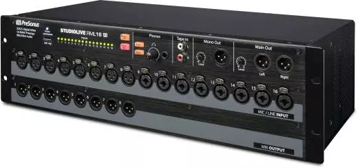 StudioLive RML16 16-Channel Rack Mount Mixer