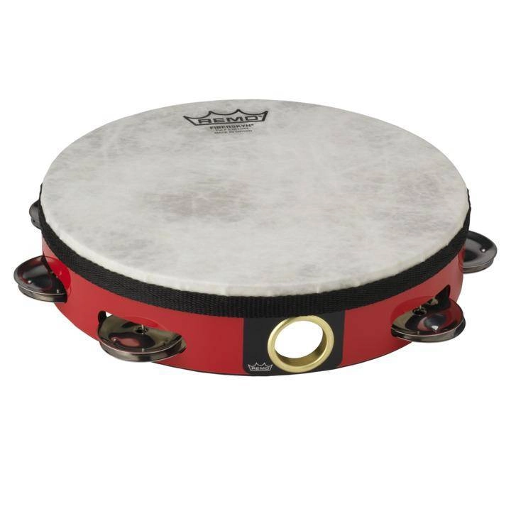 Fiberskyn Tambourine - Quadura Deep Red, 8\'\'