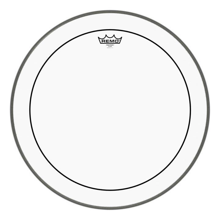 Pinstripe Clear Bass Drumhead, 20\'\'