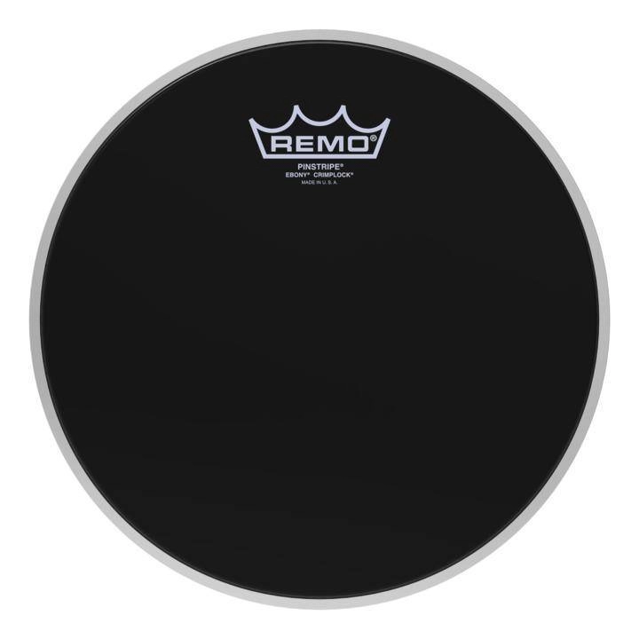 Pinstripe Ebony Crimplock Tenor Drumhead, 10\'\'